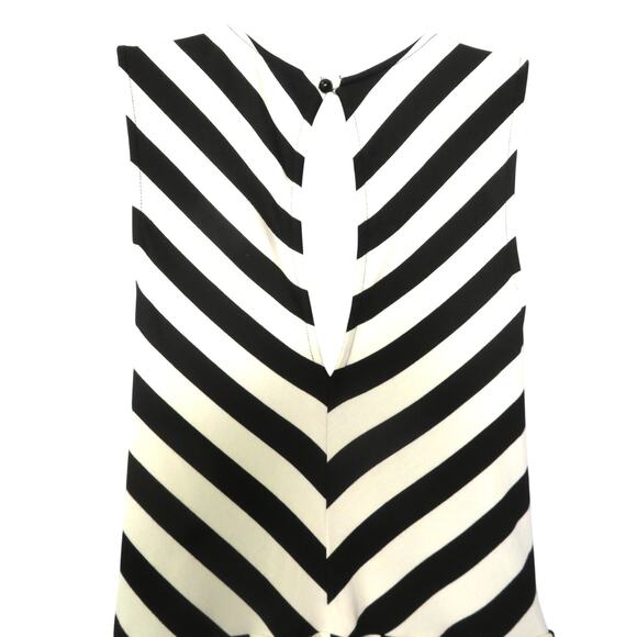 Nwt GUESS Nadia Knit Halter Maxi Dress Black/White Striped Women's Sz XL - Picture 5 of 8